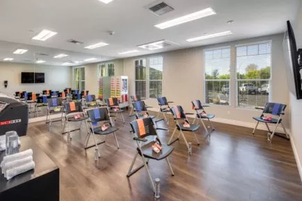 Agoura Hills gym activity room with chairs