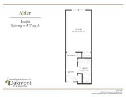 Camarillo Studio floor plan
