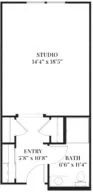 Manzanita Studio floor plan