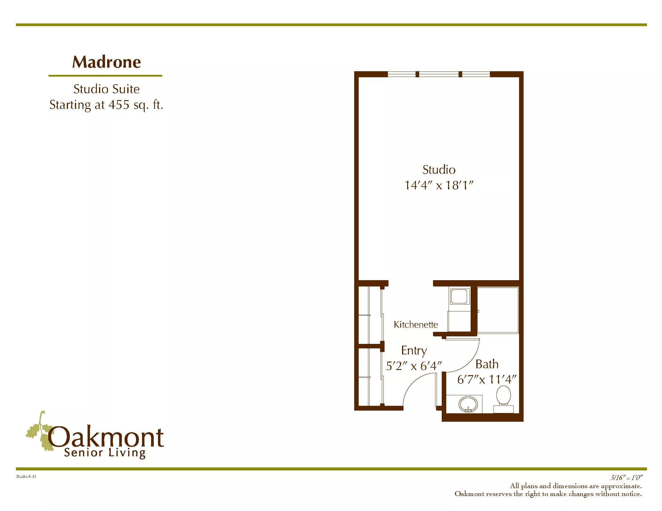 Madrone floor plan