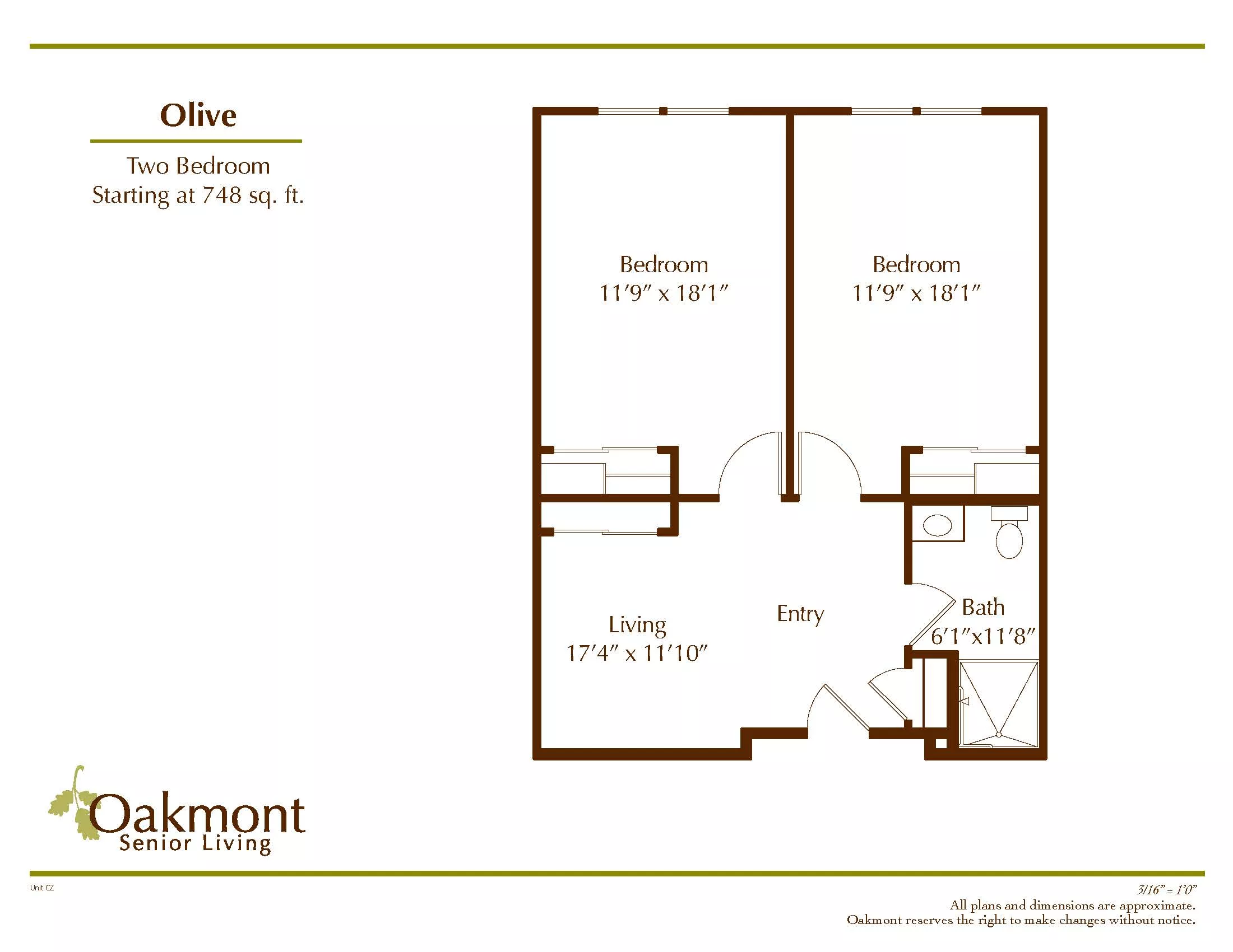 Olive floor plan