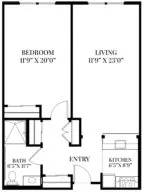 Redwood one bedroom suite with balcony