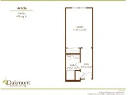Acacia floor plan