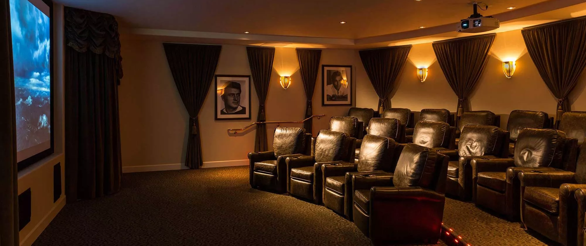 Fountaingrove Lodge movie theatre