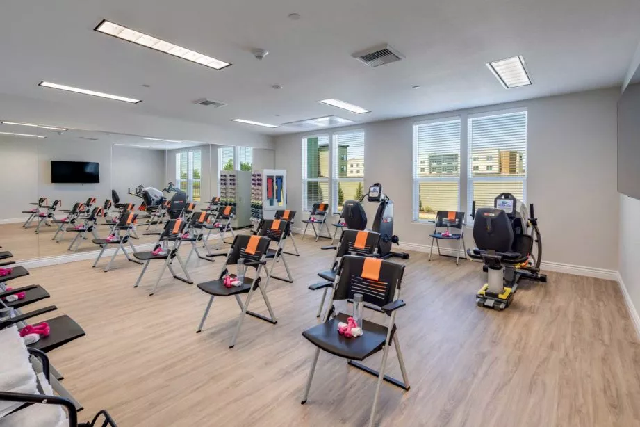 Lodi gym with activity chairs