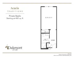 Acacia Private Studio floor