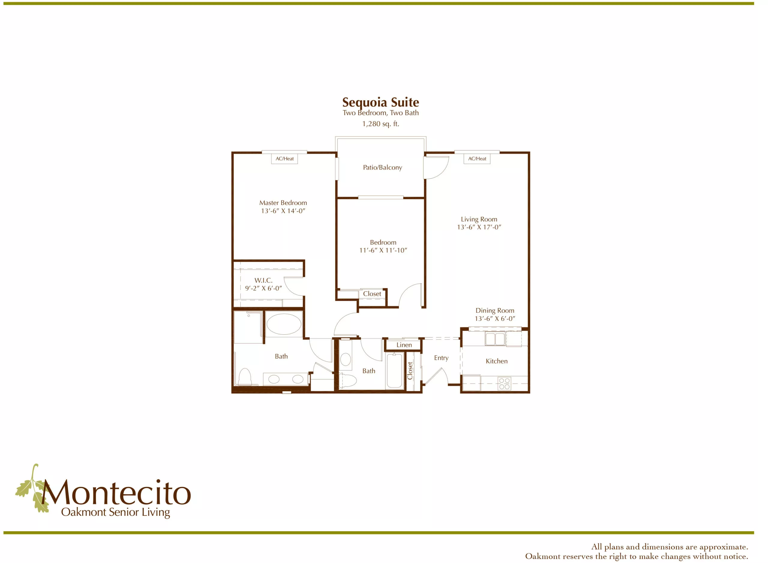 Sequoia Suite Floor plan