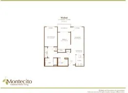 Walnut floor plan