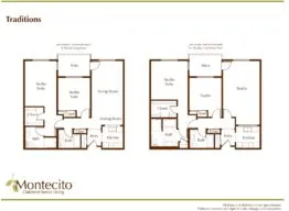 Memory care floor plans