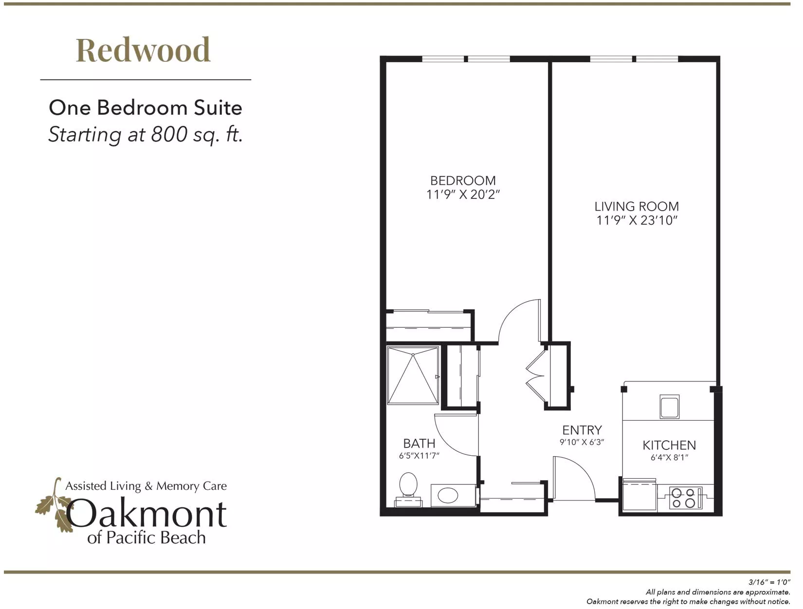 Redwood Floor plan