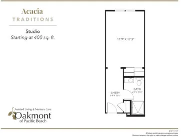 Acacia floor plan