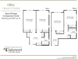 Olive floor plan