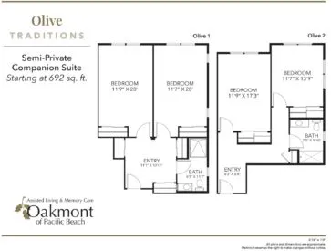 Olive floor plan
