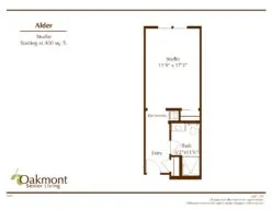 Alder floor plan