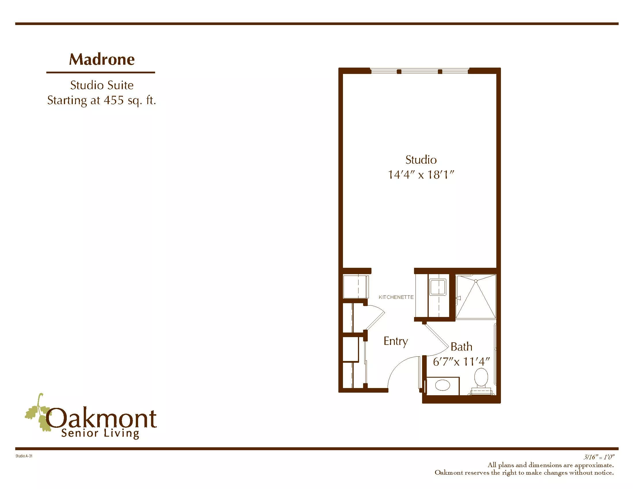 Madrone floor plan