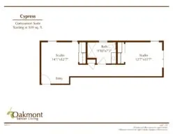 Cypress floor plan