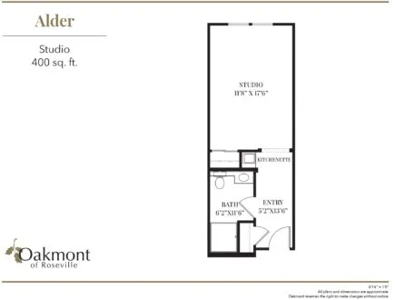 Alder Suite floor plan