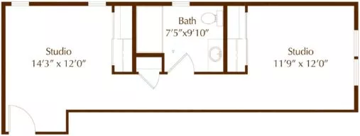 Cypress Companion Suite floor plan