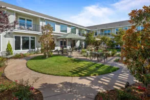 Novato outdoor patio