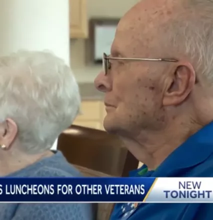 93-year-old Carmichael man hosts monthly gatherings for fellow veterans at assisted living home