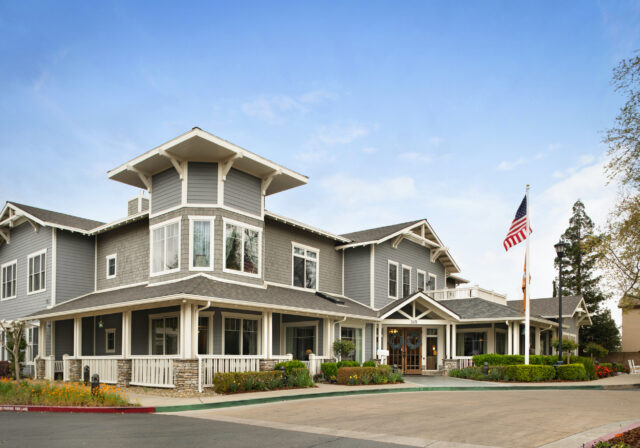 front external view of Ivy Living at Sacramento
