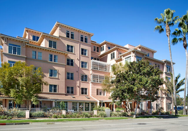 front external view of Ivy Living at Playa Vista