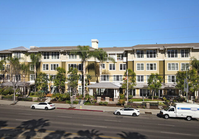 front external view of Ivy Living at Woodland Hills