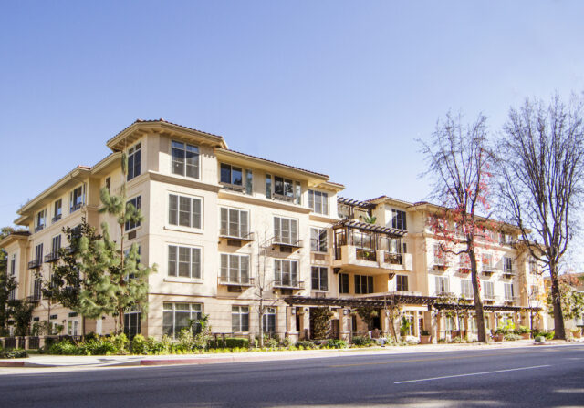 front external view of Ivy Living at Studio City