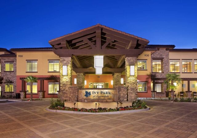 Main entrance to Ivy Park at Escondido.